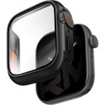 Skinarma Watch 42Mm Uyumlu Gado Pro Dijital Taç Korumalı Kasa Ve Ekran Koruyucu Siyah