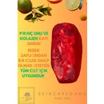 Skincaregang Pirinç Unu Ve Kolajen Nemlendirici Doğal Katı El Sabunu Vücut Yüz Yıkama Cilt Bakımı (ZEYCAN)