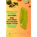 Skincaregang Portakal Yağlı E Vitamini Nemlendirici Doğal Katı El Sabunu Vücut Yıkama Güzellik Cilt Bakımı(Mjora)