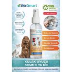 Skinsmart Kedi Kulak Göz ve Deri Temizleme Spreyi Antiseptik Bakım Solüsyonu %99,9 Hijyen 100 ml