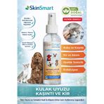 Skinsmart Kedi Kulak Göz ve Deri Temizleme Spreyi Antiseptik Bakım Solüsyonu %99,9 Hijyen 50 Ml