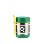 Skip Hop Futbol Desenli Paslanmaz Çelik Mama Saklama Termosu Seti