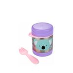 Skip Hop Koala Desenli Çelik Mama Saklama Ve Taşıma Termosu Seti