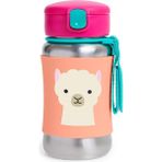 Skip Hop Lama Pipetli Çelik Suluk