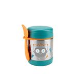 Skip Hop Robot Desenli Çelik Mama Saklama Ve Taşıma Termosu Seti