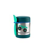 Skip Hop Spark Style Kamyon Desenli Yeşil Çelik Çocuk Termos 325 Ml