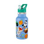 Skip Hop Spark Style Paslanmaz Çelik Suluk Mavi