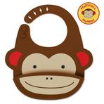 Skip Hop Zoo Maymun Silikon Önlük