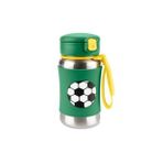 Skip Hop Zoo Pipetli Paslanmaz Çelik Suluk 350 ml Futbol