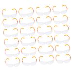 SKISUNO 24adet Erkek Kız Için Koruyucu Gözlükler Bilim Laboratuvarı Için Güvenlik Gözlükleri Erkek Kızgöz Koruması Bilim Deneyleri Için Şeffaf Lensli Koruyucu Ekipman