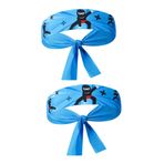 SKISUNO 2pcs Japon Head Band Bandana Saç Bandı Suşi Şef Kostüm Mutabak Mutfak Mutfak