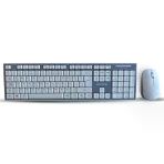 Skm-663 Q Beyaz Kablosuz Multimedya Klavye Mouse Set