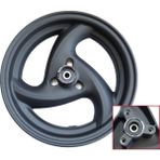 SKM SCOOTER 50 ÖN JANT 2.50-10 SİYAH (MİL ÇAPI 10 MM)