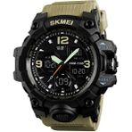 Skmei 1155B Erkek Kol Saati Digital - Analog Ekran Silikon Kordon - yok