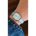 Skmi Polo White Vintage Model Kadın Kol Saati 03 - Mavi