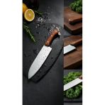 SKNIV Alaz: Santoku Şef Bıçağı - Özel Japon Şef Bıçağı