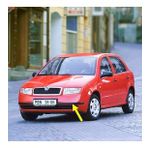 Skoda Fabia 1 2000-2004 Ön Tampon Sol Köşe Bandı Çıtası 6Y0807717
