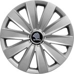 Skoda Fabia 16 Inç Jant Kapağı Amblemli Gri 4 Adet 1 Takım 132