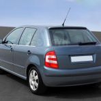 Skoda Fabia 2000-2007 4 Parça Krom Cam Çıtası