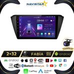 Skoda Fabia 2014-2019 Model 2+64GB Android 13 Kablosuz Carplay Navigasyon Multimedya Sistemi