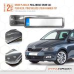 Skoda Fabia Krom Plakalık - Hummer Tip 2 Adet