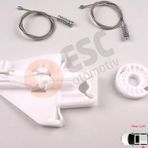 Skoda Fabia Mk1 99-2008 4/5 Kapi Praktik Van 6Y0839461 Icin Elektrikli Arka Sol Cam Kriko Tamir Seti
