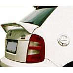 Skoda Fabia Uyumlu 1 6Y Hatchback Spoiler Cam Altı Fiber 1999-2007