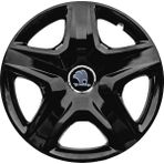Skoda Forman 16 Inç Jant Kapağı Amblemli Piano Black 4 Adet 1 Takım 203