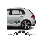 Skoda ile Uyumlu Fabia İçin uyumlu Aksesuar Yan Sport 28 * 13