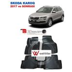 Skoda Karoq 3D Havuzlu Paspas Seti