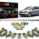 Skoda Octavia 2013-2016 Led İç Aydınlatma Ampul Seti Femex Parlak Beyaz