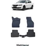 Skoda Octavia 2017 Model 5d Ekstra Havuzlu Paspas - Siyah