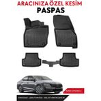 Skoda Octavia 2020 Model Araca Özel Havuzlu Paspas Takım - Siyah