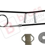 Skoda Octavia Mk1 1U 1996-2000 Makyajsiz Kasa Icin Elektrikli Arka Sag Kapi Cam Kriko Tamir Seti