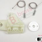 Skoda Octavia Mk2 A5 1Z 2004-2013 4/5-Kapi 1Z0839655 Icin Elektrikli Arka Sol Cam Kriko Tamir Seti