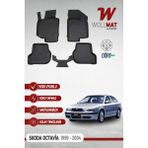 Skoda Octavia Paspas 1999 2004 Arası 3D Havuzlu Paspas Seti Uyumlu - Siyah