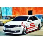 Skoda Rapid Aero Marşpiyel Sağ Sol Takım Fiberglass Boyasız