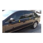 Skoda Rapid Krom Cam Çıtası 6 prç. 2012 Üzeri P. Çelik