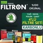 Skoda Roomster 1.4 Tdi Mann Filtron Filtre Bakım Seti 2006-2010