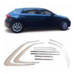 Skoda Scala Cam Çıtası Çerçevesi Komple Set Kromu Nikelajı