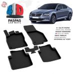 Skoda Superb 4d Havuzlu Paspas 2015 - 2023 Model - Siyah