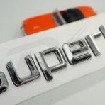 Skoda Superb Yeni Nesil Bagaj Krom ABS 3M 3D Yazı Logo Amblem