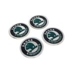 Skoda Yeşil Alüminyum Yapıştırma Jant Göbeği 4 Lü 60Mm (553194164)
