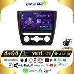 Skoda Yeti 4GB + 64GB 2009-2014 Model Android 13 Kablosuz Carplay Navigasyon Multimedya Sistemi