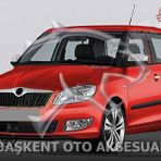 Skoda Yeti Paslanmaz Çelik 4 Kapı Krom Kapı Kolu
