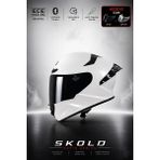 Skold Rapid Full-Face Motosiklet Kaskı (Ece-22.06) - Beyaz