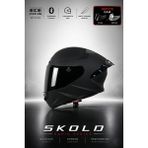 Skold Rapid Full-Face Motosiklet Kaskı (Ece-22.06) - XL - Mat Siyah