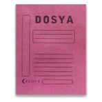 Skops 153-K-191 Tam Kapak Karton Dosya Pembe 50LI-P