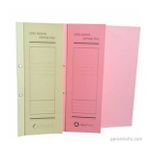 Skops Lüks Yarım Kapak Pembe Karton Dosya (50 Li Paket)