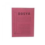 Skops Tam Kapak Dosya Karton Pembe 1 Paket 50 Adet
